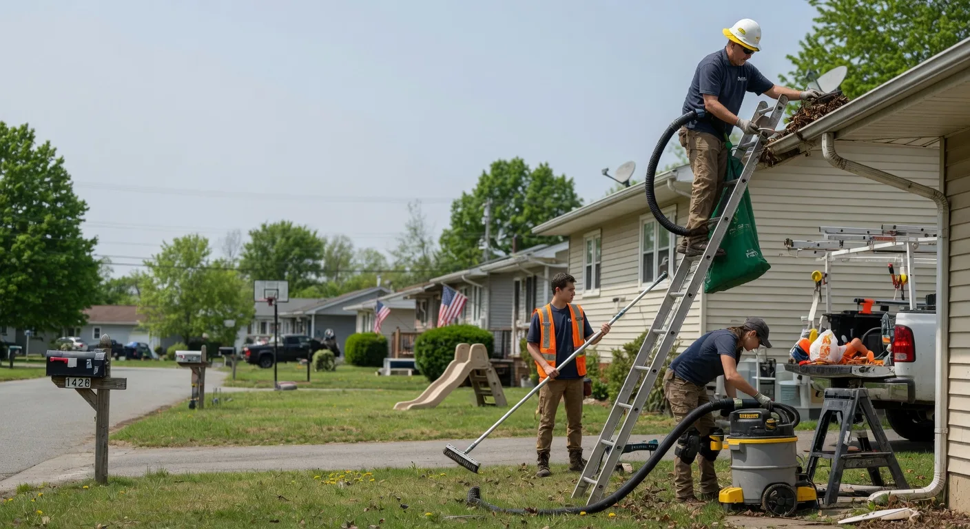 Gutter Installation in New Knoxville, OH near me